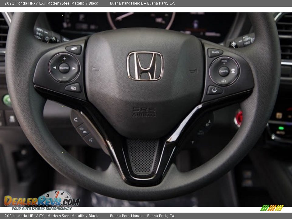 2021 Honda HR-V EX Modern Steel Metallic / Black Photo #20