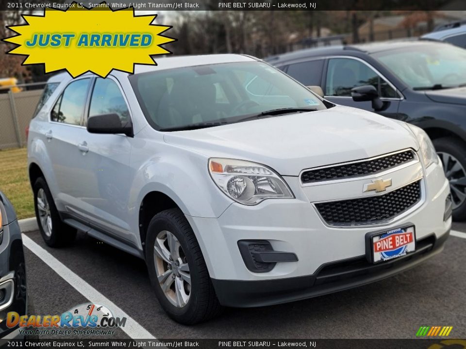 2011 Chevrolet Equinox LS Summit White / Light Titanium/Jet Black Photo #1