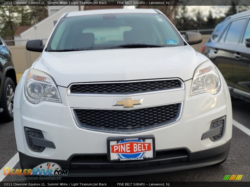 2011 Chevrolet Equinox LS Summit White / Light Titanium/Jet Black Photo #2