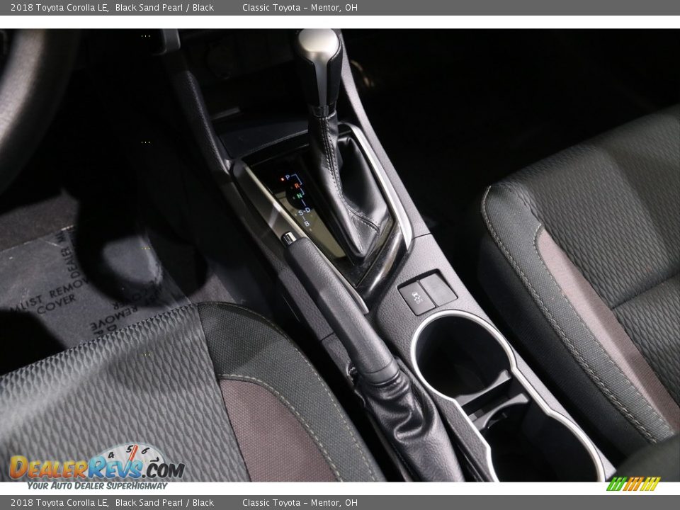 2018 Toyota Corolla LE Black Sand Pearl / Black Photo #13