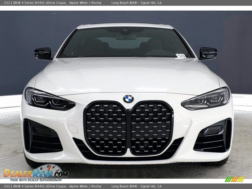 Alpine White 2021 BMW 4 Series M440i xDrive Coupe Photo #2