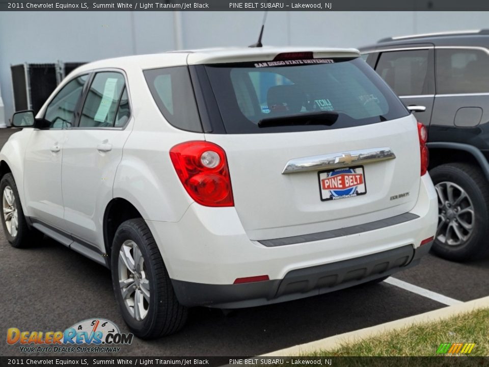 2011 Chevrolet Equinox LS Summit White / Light Titanium/Jet Black Photo #5