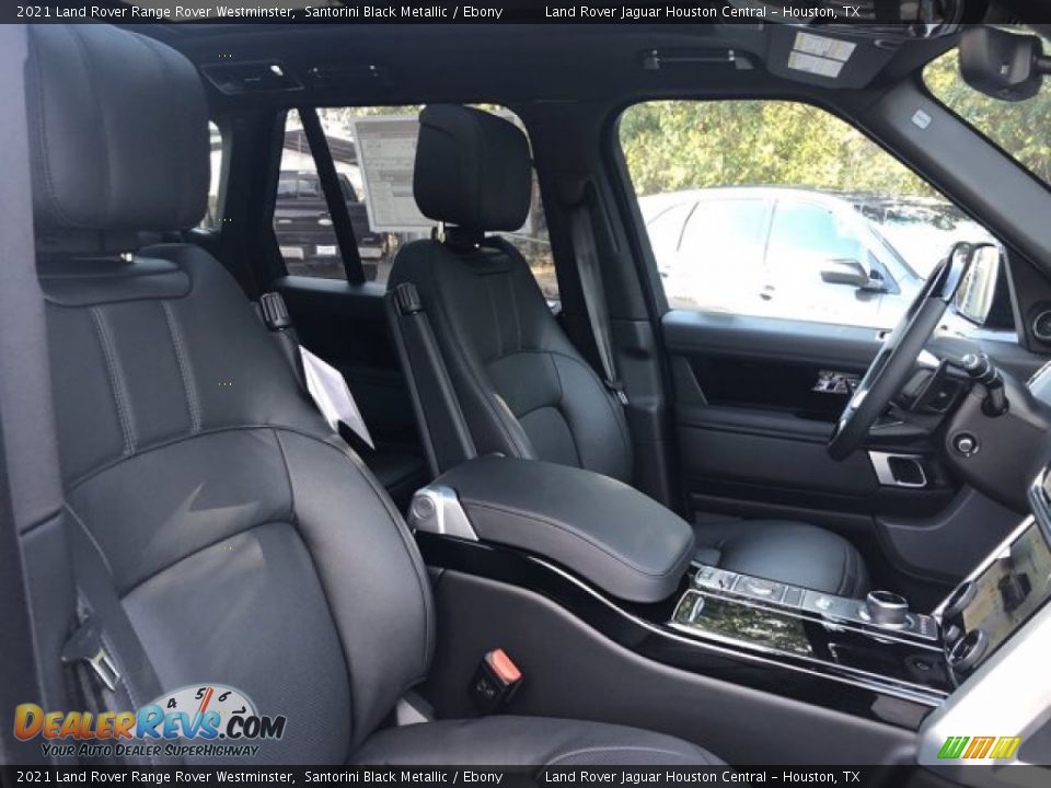 2021 Land Rover Range Rover Westminster Santorini Black Metallic / Ebony Photo #4