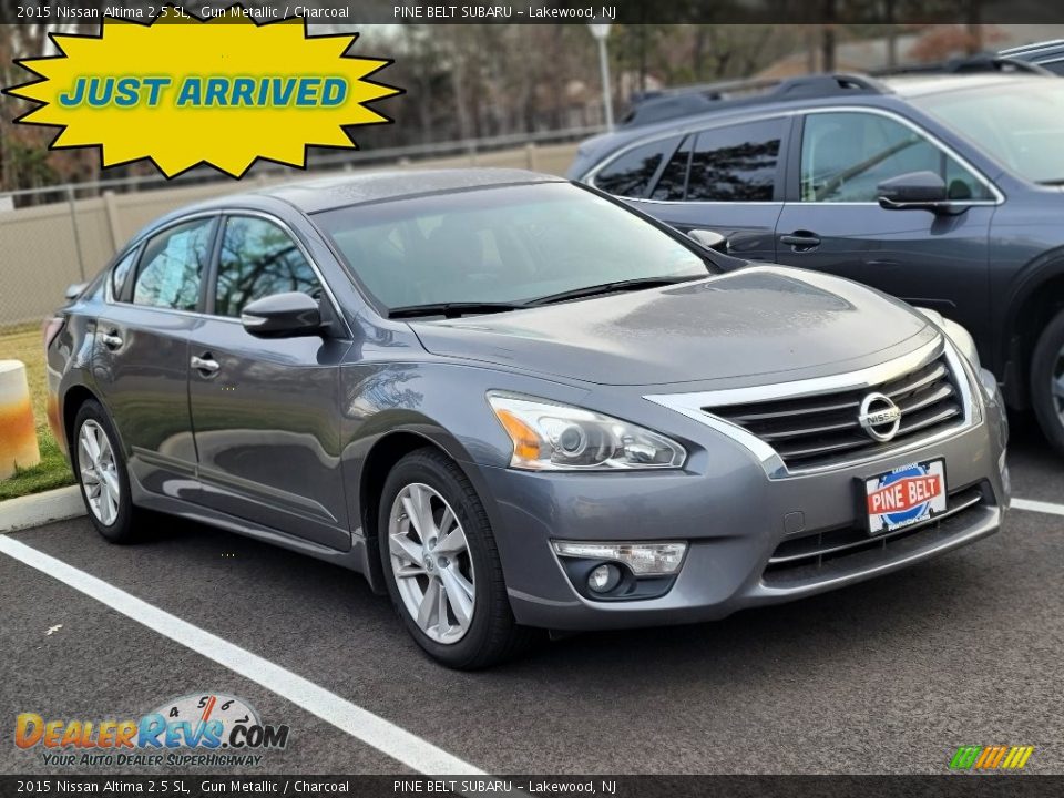 2015 Nissan Altima 2.5 SL Gun Metallic / Charcoal Photo #1