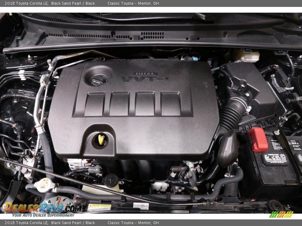 2018 Toyota Corolla LE Black Sand Pearl / Black Photo #18
