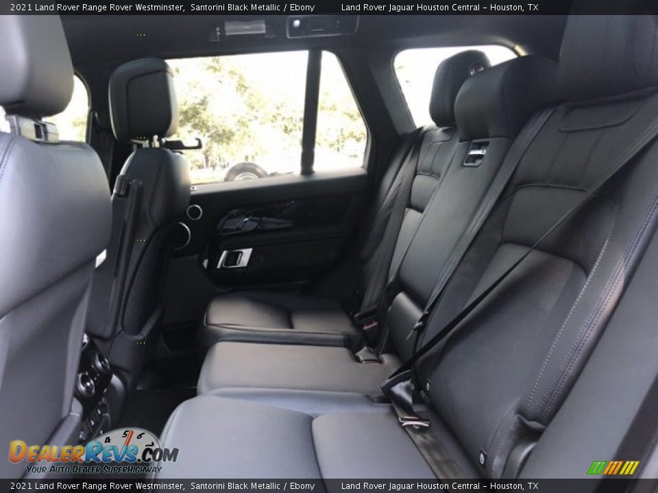 2021 Land Rover Range Rover Westminster Santorini Black Metallic / Ebony Photo #6