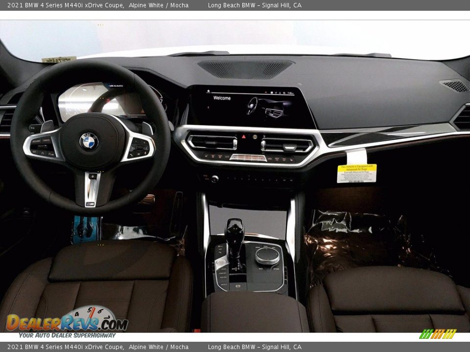 Dashboard of 2021 BMW 4 Series M440i xDrive Coupe Photo #5