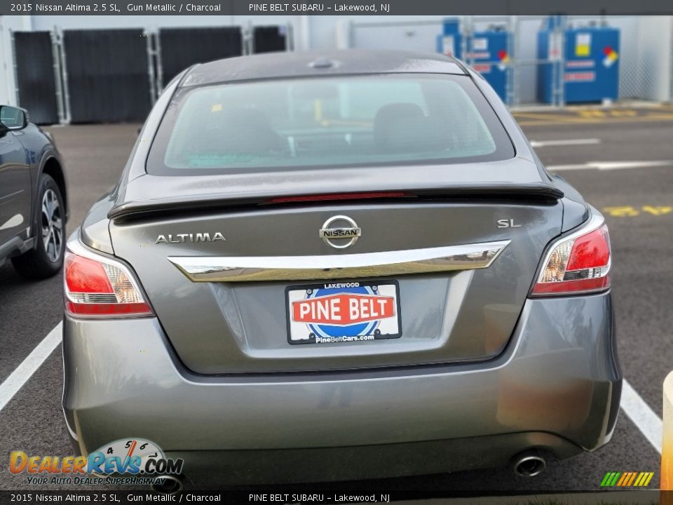 2015 Nissan Altima 2.5 SL Gun Metallic / Charcoal Photo #4