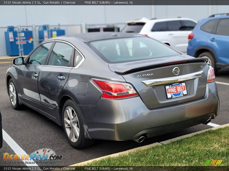 2015 Nissan Altima 2.5 SL Gun Metallic / Charcoal Photo #5