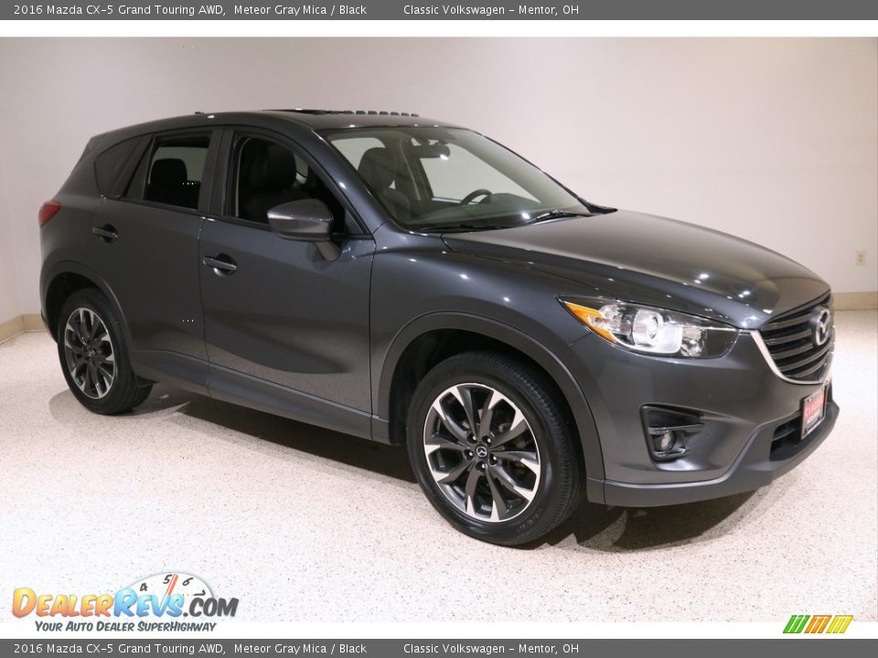 2016 Mazda CX-5 Grand Touring AWD Meteor Gray Mica / Black Photo #1