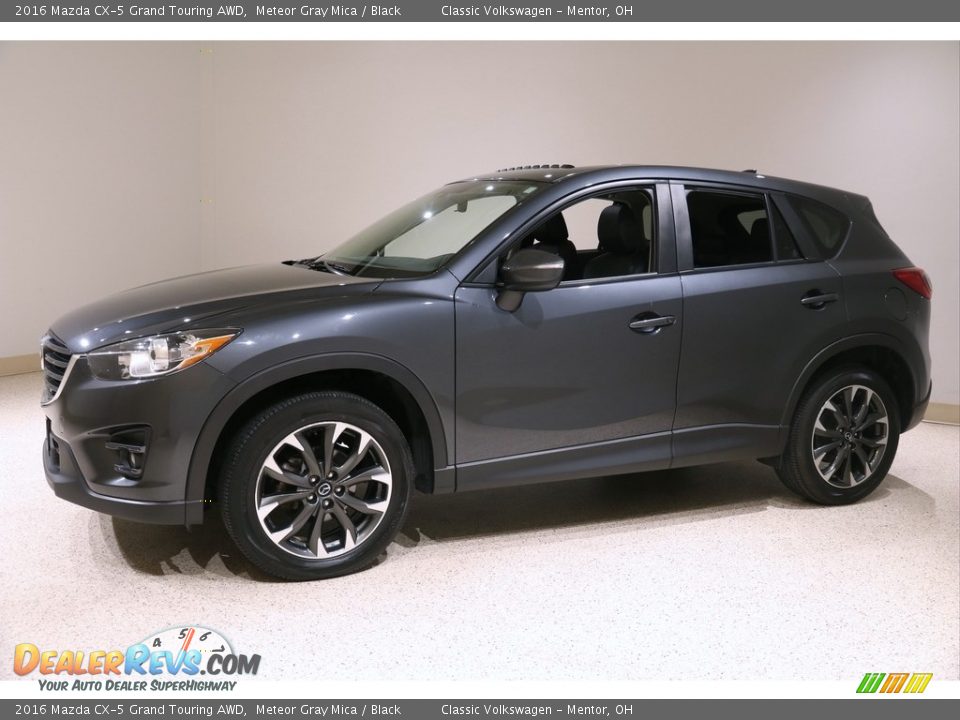 2016 Mazda CX-5 Grand Touring AWD Meteor Gray Mica / Black Photo #3