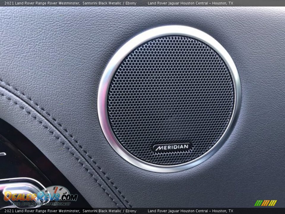 2021 Land Rover Range Rover Westminster Santorini Black Metallic / Ebony Photo #14