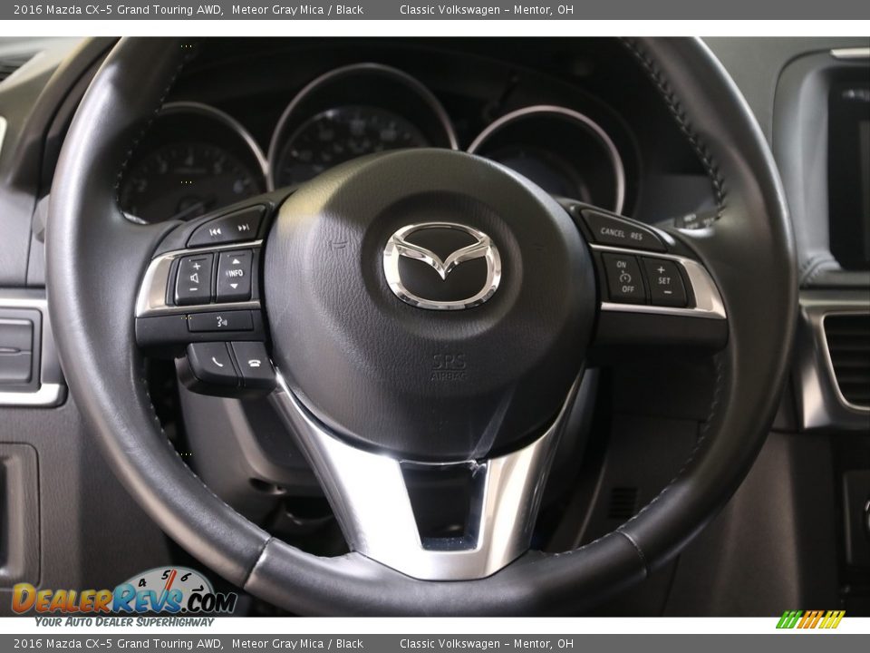 2016 Mazda CX-5 Grand Touring AWD Meteor Gray Mica / Black Photo #7