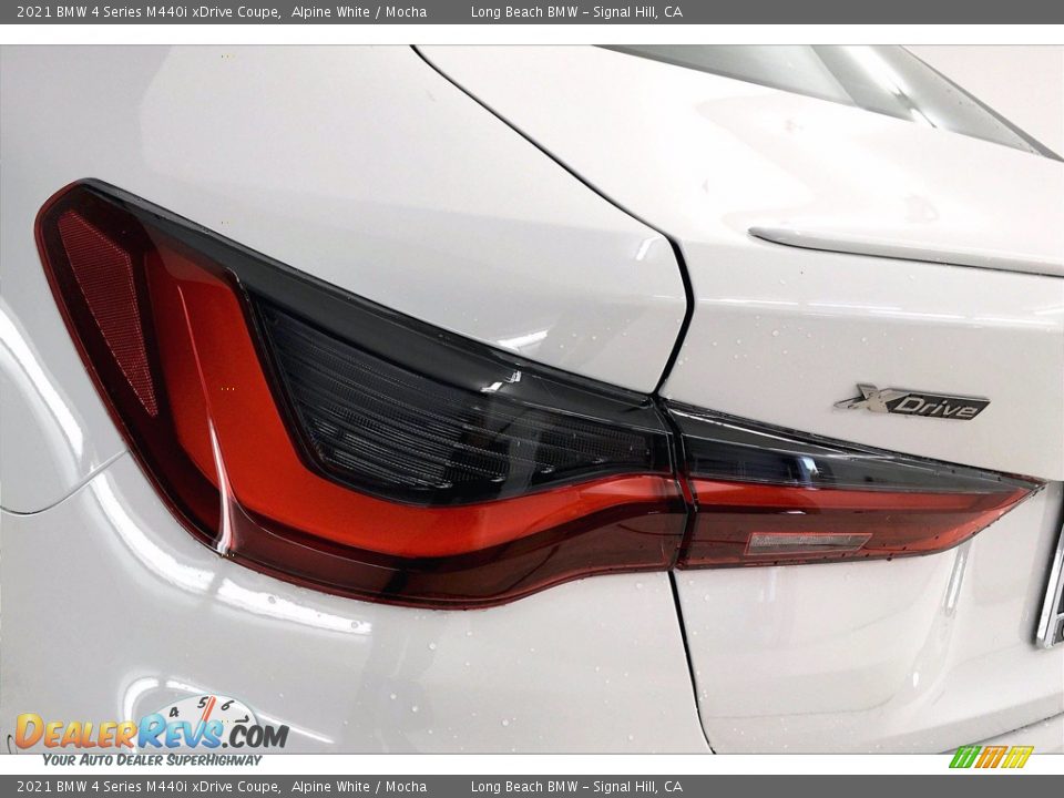 2021 BMW 4 Series M440i xDrive Coupe Alpine White / Mocha Photo #15