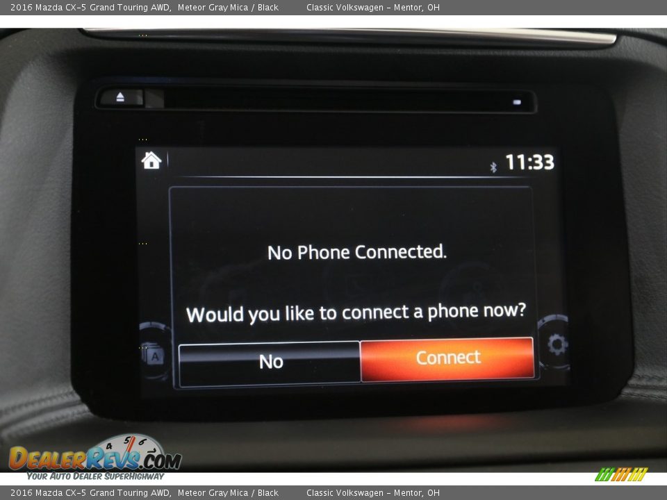 2016 Mazda CX-5 Grand Touring AWD Meteor Gray Mica / Black Photo #12