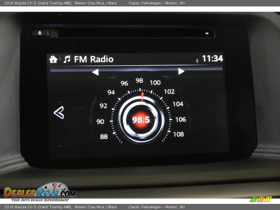 2016 Mazda CX-5 Grand Touring AWD Meteor Gray Mica / Black Photo #13
