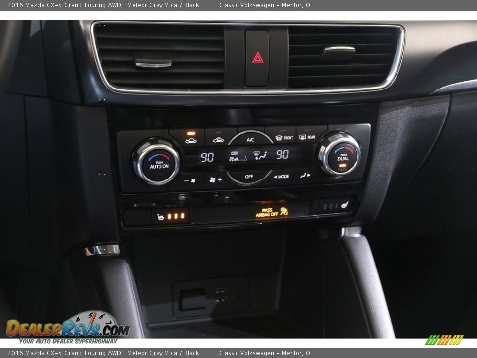 2016 Mazda CX-5 Grand Touring AWD Meteor Gray Mica / Black Photo #14