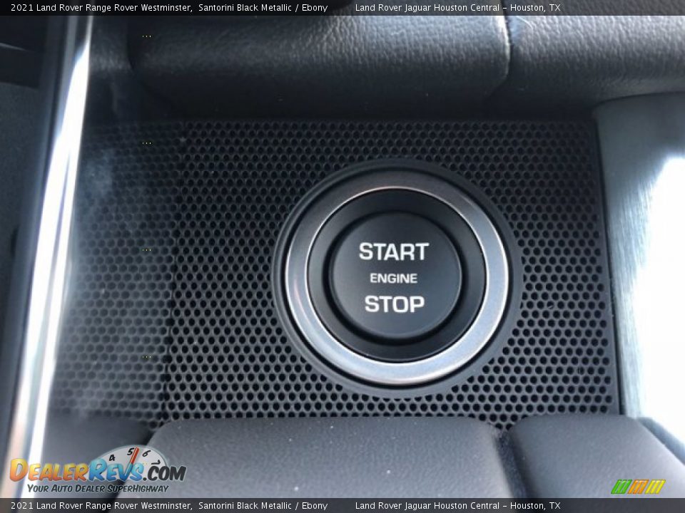 2021 Land Rover Range Rover Westminster Santorini Black Metallic / Ebony Photo #28