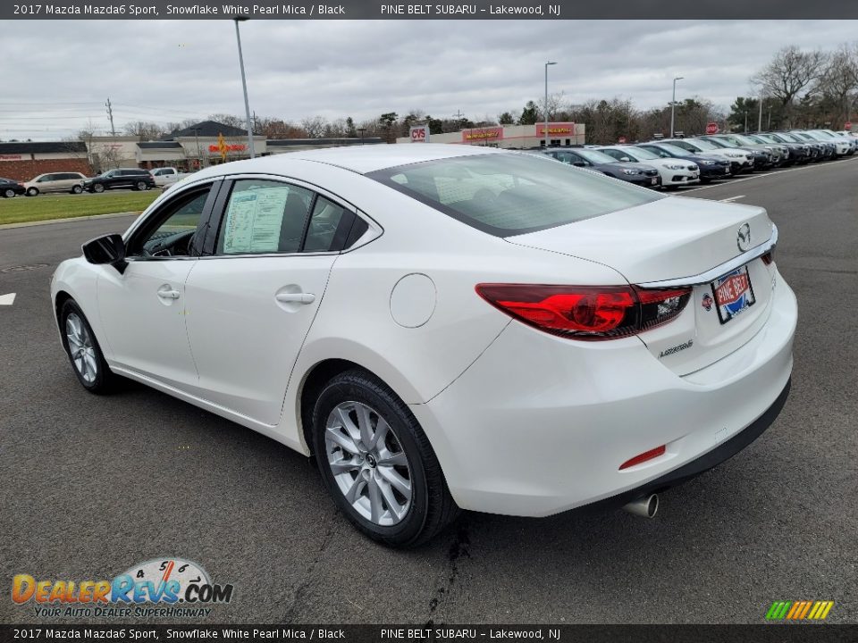 2017 Mazda Mazda6 Sport Snowflake White Pearl Mica / Black Photo #18