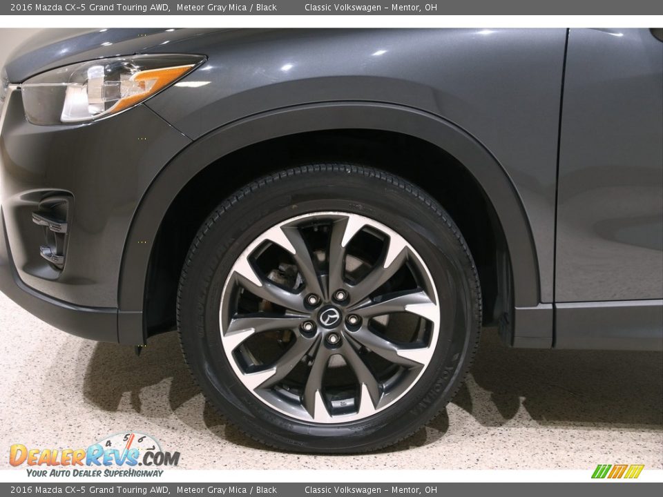 2016 Mazda CX-5 Grand Touring AWD Meteor Gray Mica / Black Photo #21