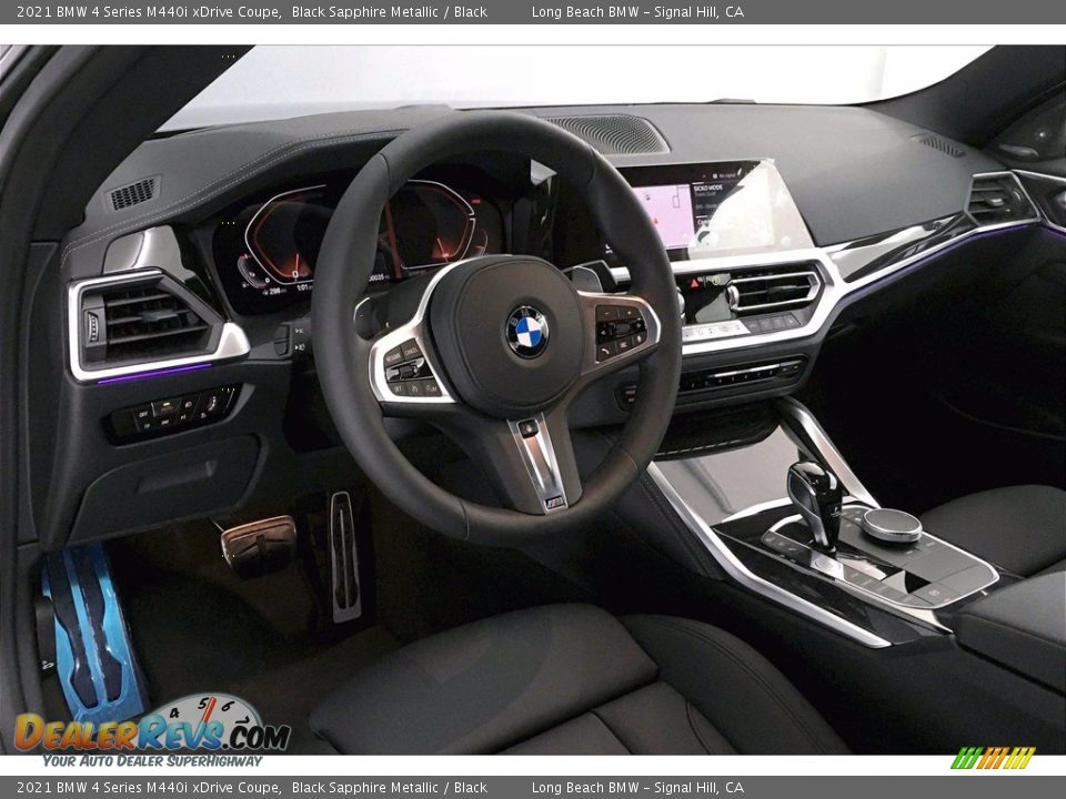 2021 BMW 4 Series M440i xDrive Coupe Steering Wheel Photo #7