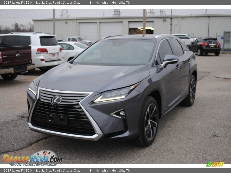 2017 Lexus RX 350 Nebula Gray Pearl / Stratus Gray Photo #1