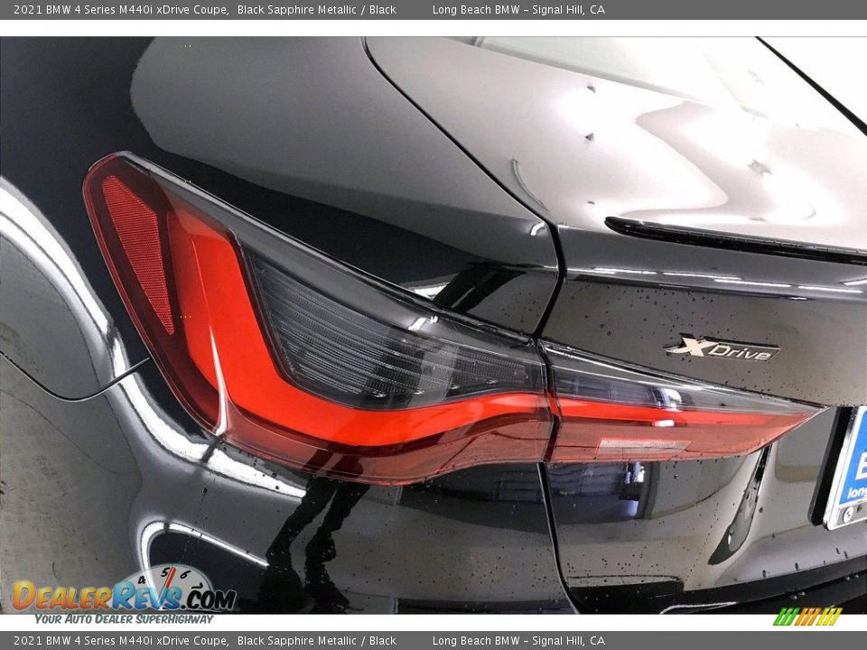 2021 BMW 4 Series M440i xDrive Coupe Black Sapphire Metallic / Black Photo #15
