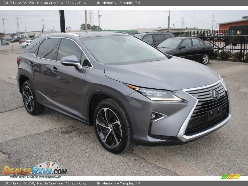 2017 Lexus RX 350 Nebula Gray Pearl / Stratus Gray Photo #7