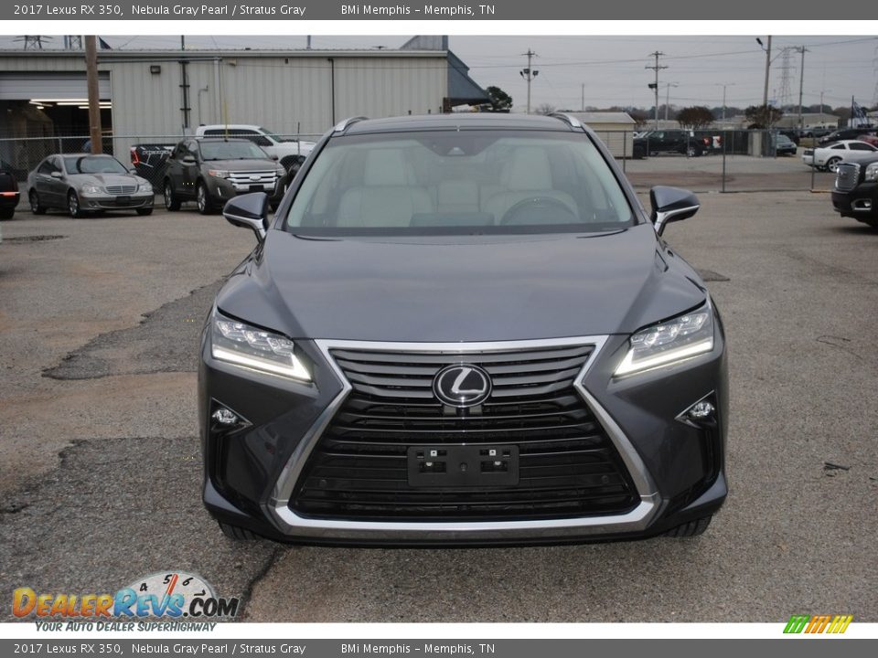 2017 Lexus RX 350 Nebula Gray Pearl / Stratus Gray Photo #8