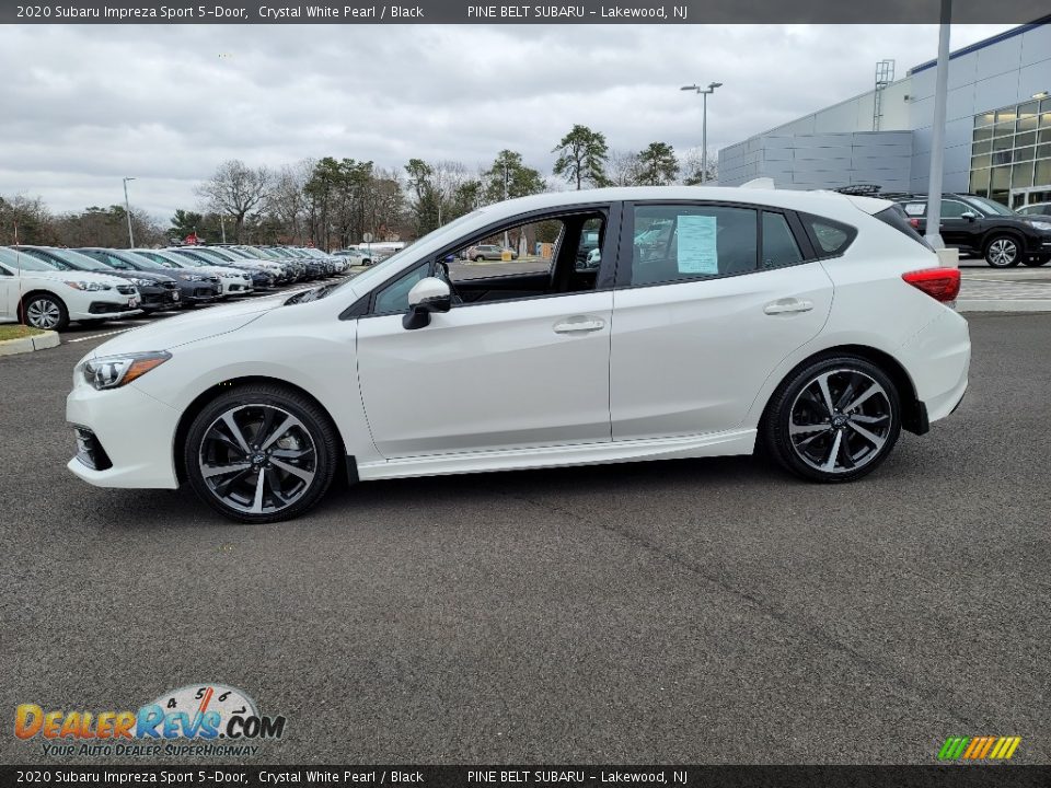 Crystal White Pearl 2020 Subaru Impreza Sport 5-Door Photo #18