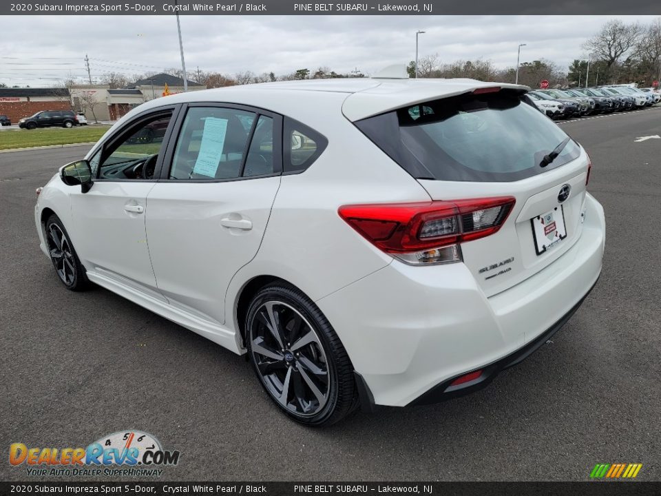 2020 Subaru Impreza Sport 5-Door Crystal White Pearl / Black Photo #19