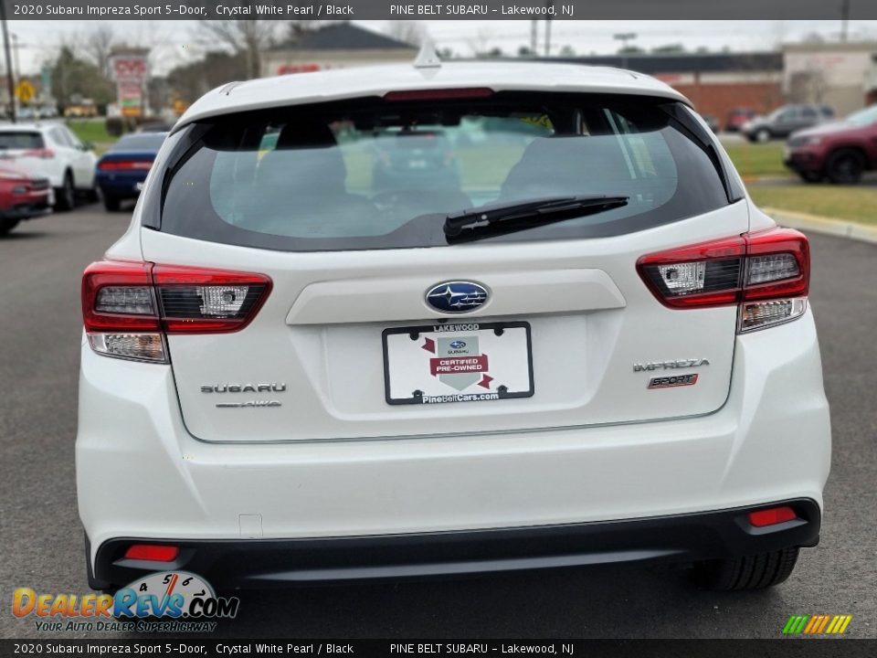 2020 Subaru Impreza Sport 5-Door Crystal White Pearl / Black Photo #20