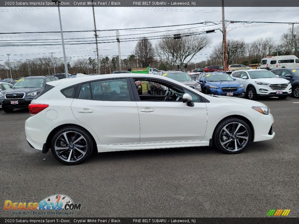 2020 Subaru Impreza Sport 5-Door Crystal White Pearl / Black Photo #22