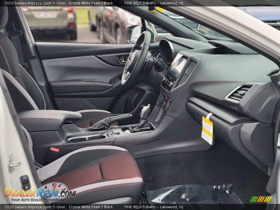 2020 Subaru Impreza Sport 5-Door Crystal White Pearl / Black Photo #26
