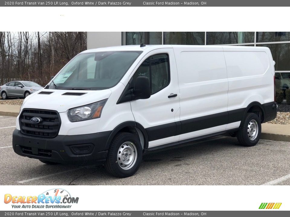 Front 3/4 View of 2020 Ford Transit Van 250 LR Long Photo #1