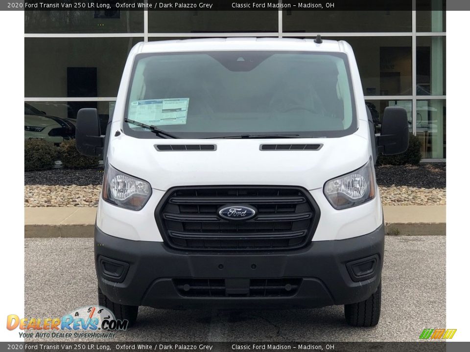 2020 Ford Transit Van 250 LR Long Oxford White / Dark Palazzo Grey Photo #4