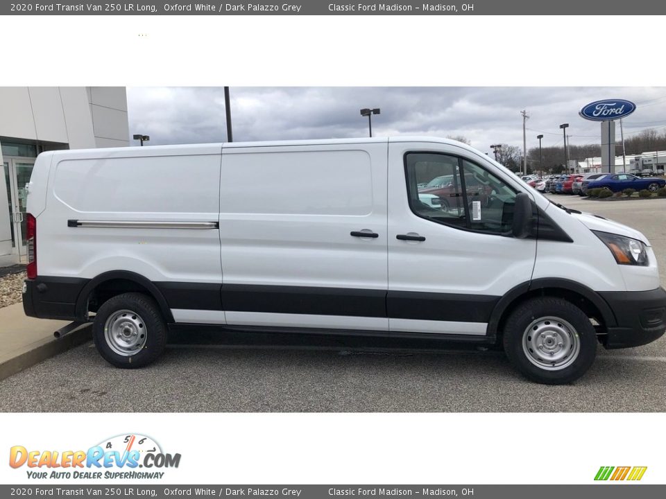 Oxford White 2020 Ford Transit Van 250 LR Long Photo #6