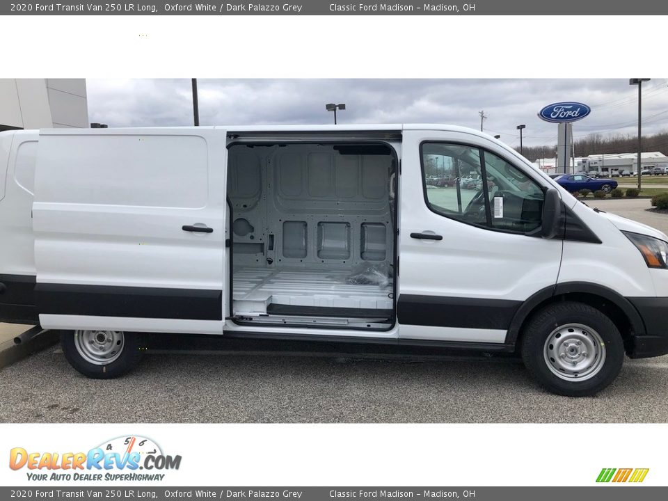 2020 Ford Transit Van 250 LR Long Oxford White / Dark Palazzo Grey Photo #7