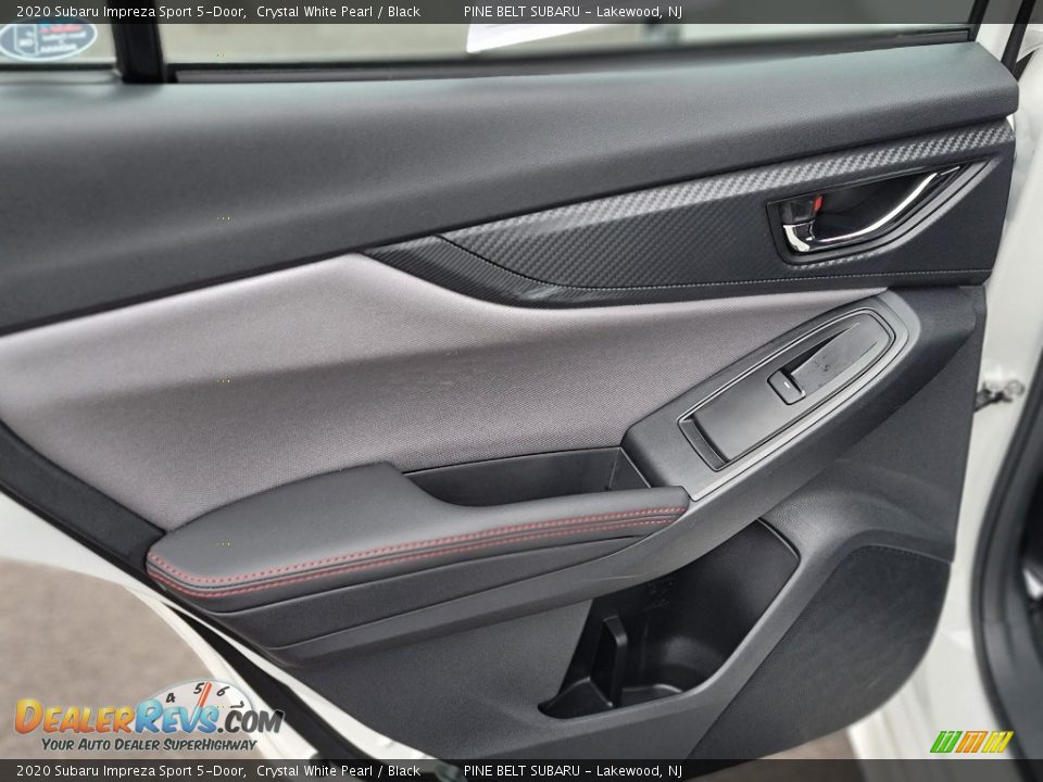 2020 Subaru Impreza Sport 5-Door Crystal White Pearl / Black Photo #32