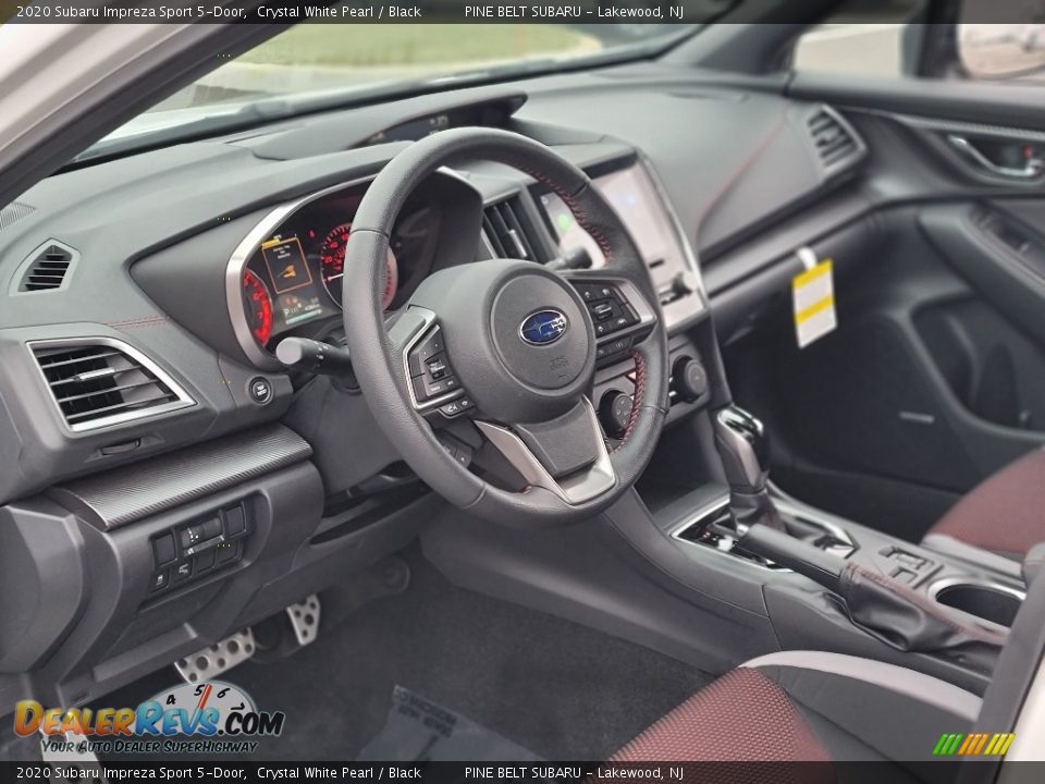 2020 Subaru Impreza Sport 5-Door Crystal White Pearl / Black Photo #36