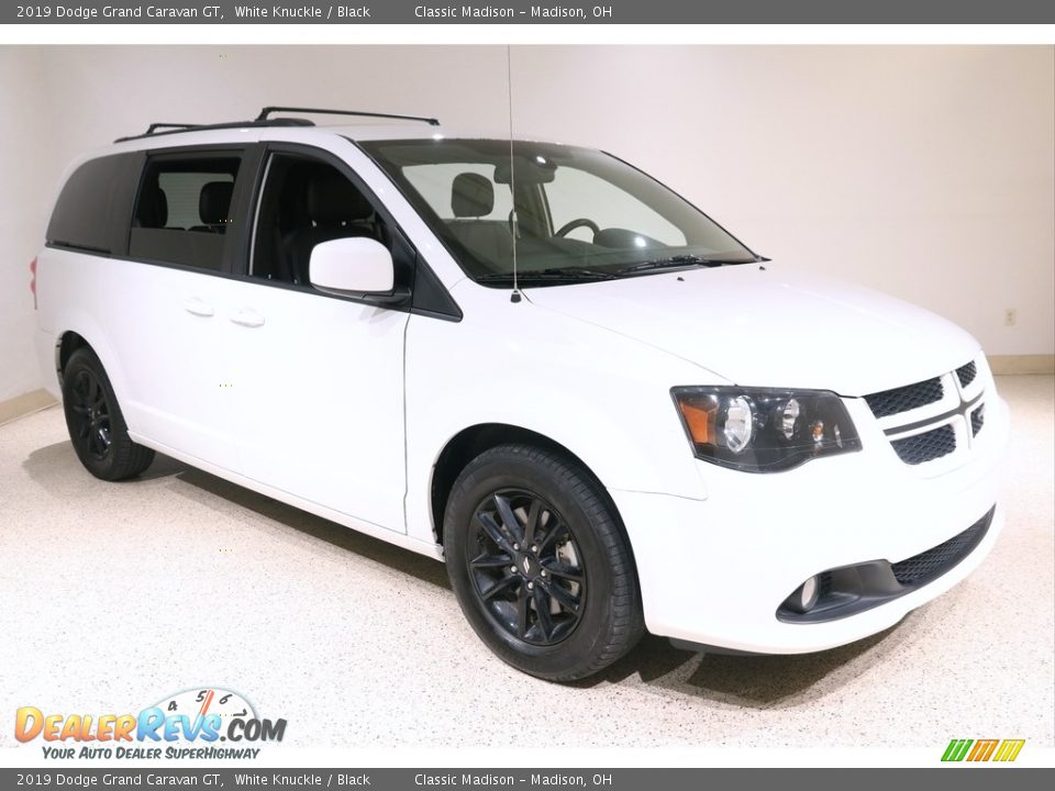 2019 Dodge Grand Caravan GT White Knuckle / Black Photo #1