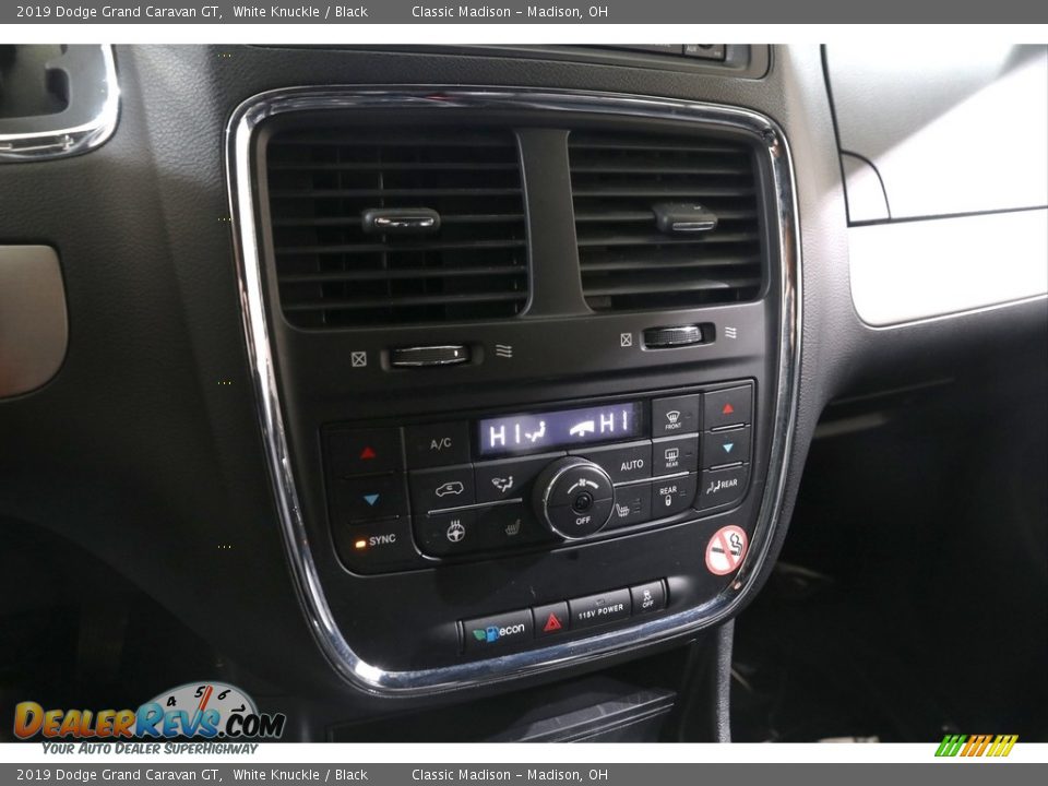 2019 Dodge Grand Caravan GT White Knuckle / Black Photo #15