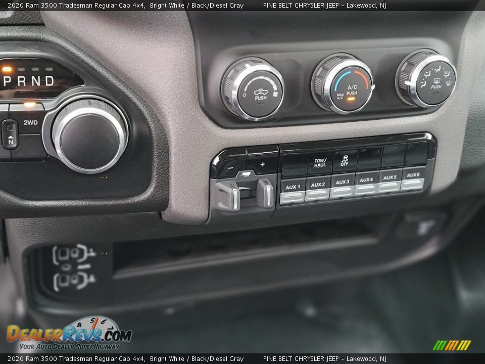 Controls of 2020 Ram 3500 Tradesman Regular Cab 4x4 Photo #15