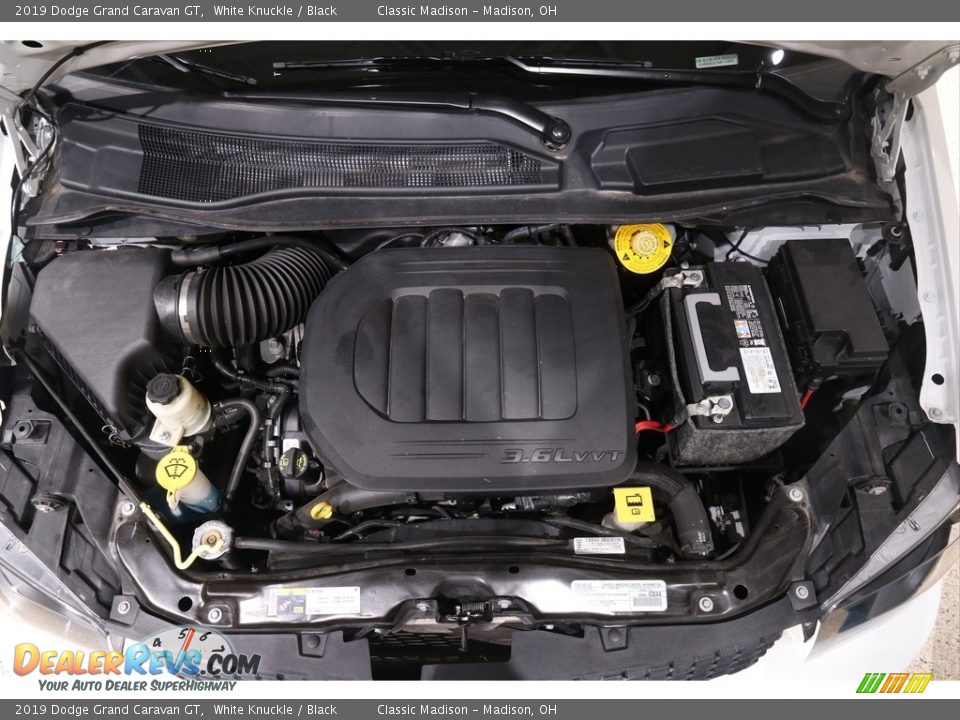 2019 Dodge Grand Caravan GT White Knuckle / Black Photo #23