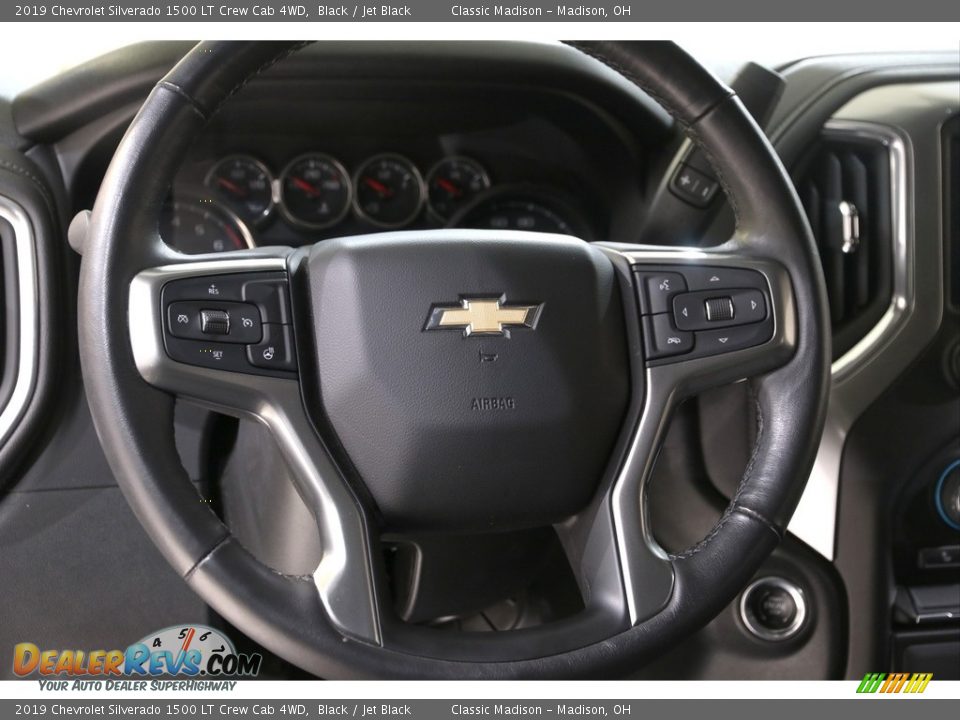2019 Chevrolet Silverado 1500 LT Crew Cab 4WD Steering Wheel Photo #8