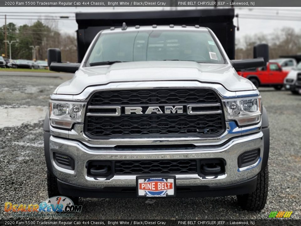 2020 Ram 5500 Tradesman Regular Cab 4x4 Chassis Bright White / Black/Diesel Gray Photo #3