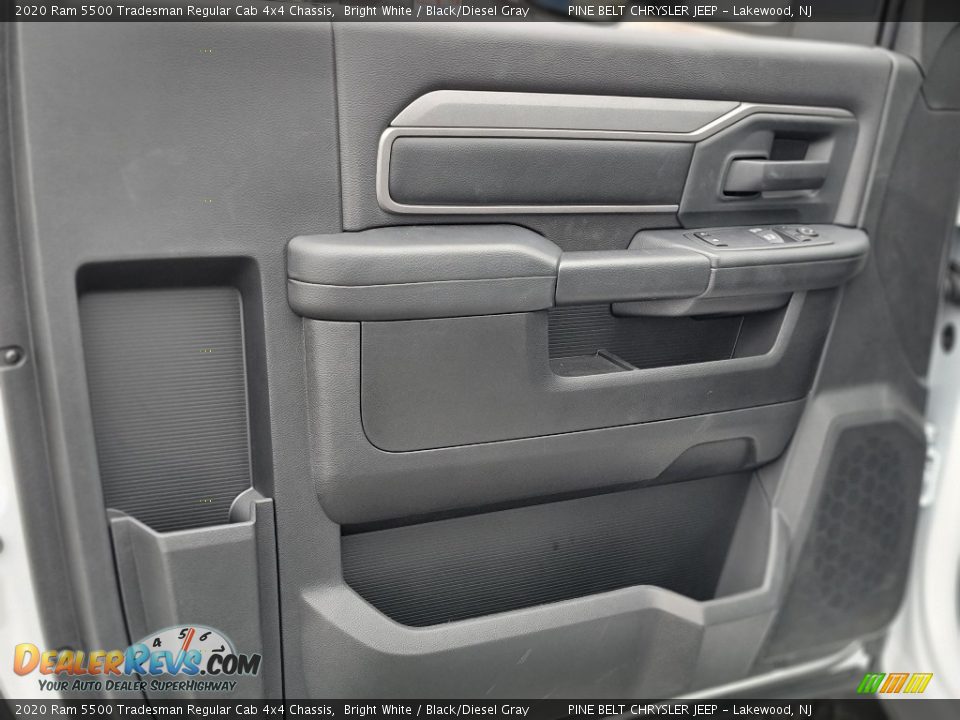2020 Ram 5500 Tradesman Regular Cab 4x4 Chassis Bright White / Black/Diesel Gray Photo #7