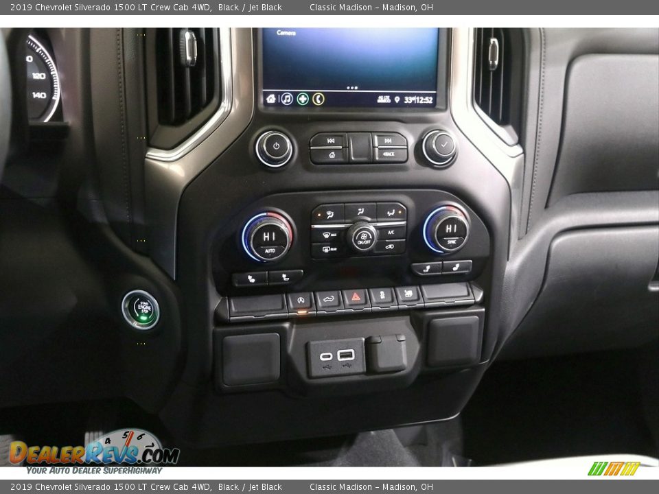 2019 Chevrolet Silverado 1500 LT Crew Cab 4WD Black / Jet Black Photo #15