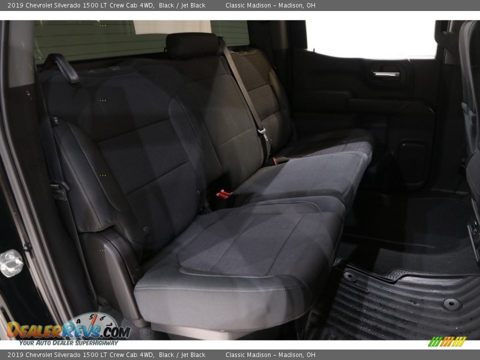 2019 Chevrolet Silverado 1500 LT Crew Cab 4WD Black / Jet Black Photo #18
