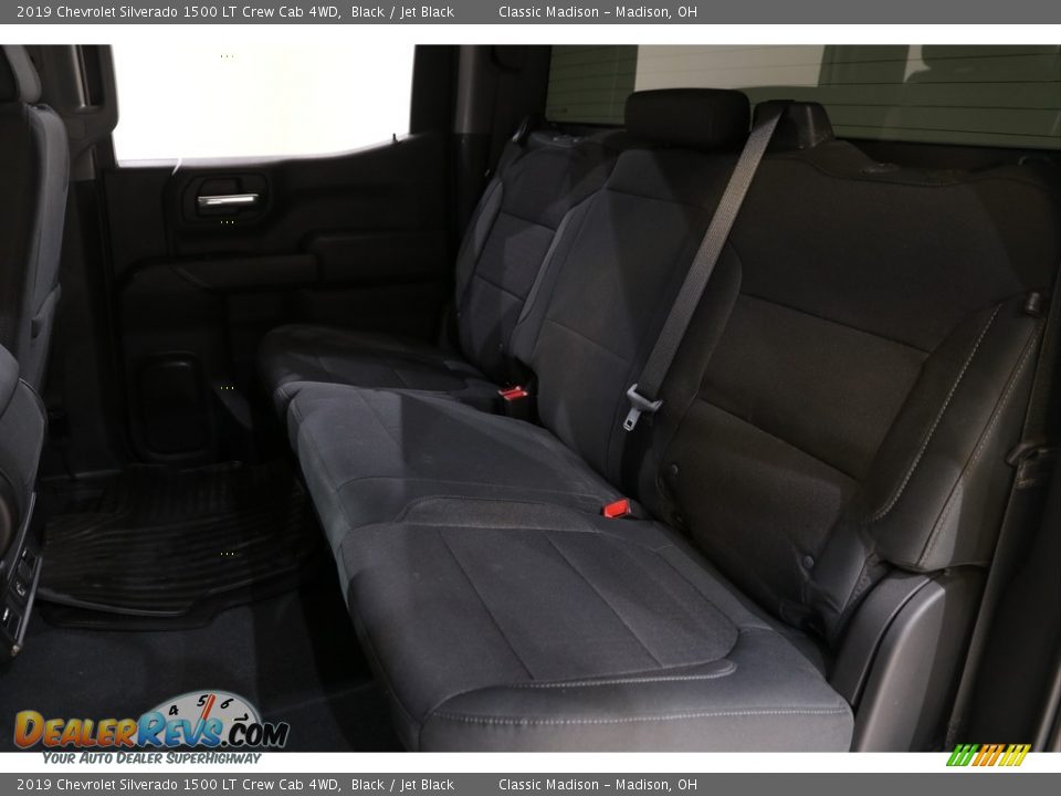2019 Chevrolet Silverado 1500 LT Crew Cab 4WD Black / Jet Black Photo #19